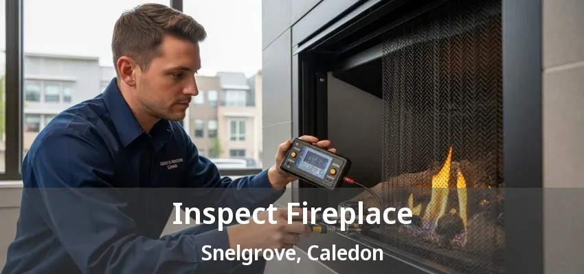 Inspect Fireplace Snelgrove, Caledon - ON