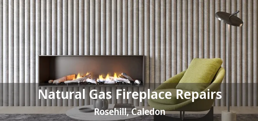 Natural Gas Fireplace Repairs Rosehill, Caledon - ON